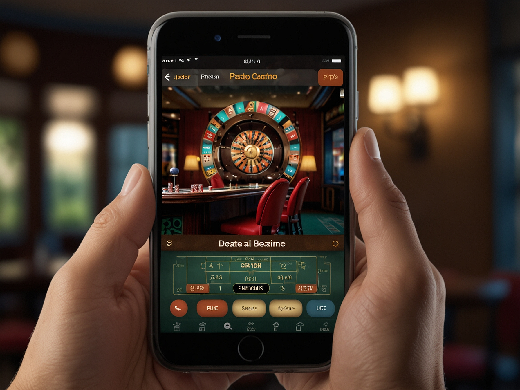 Aplicación móvil Paston Casino