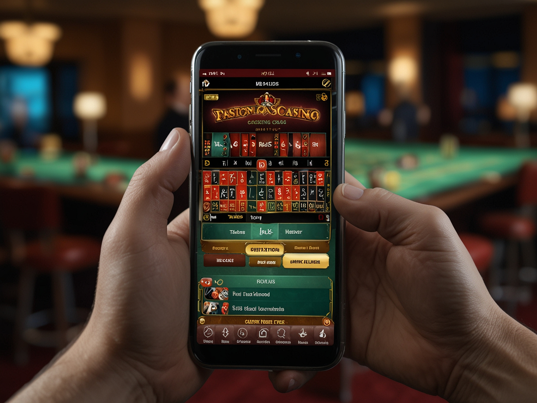 Versión móvil Paston Casino